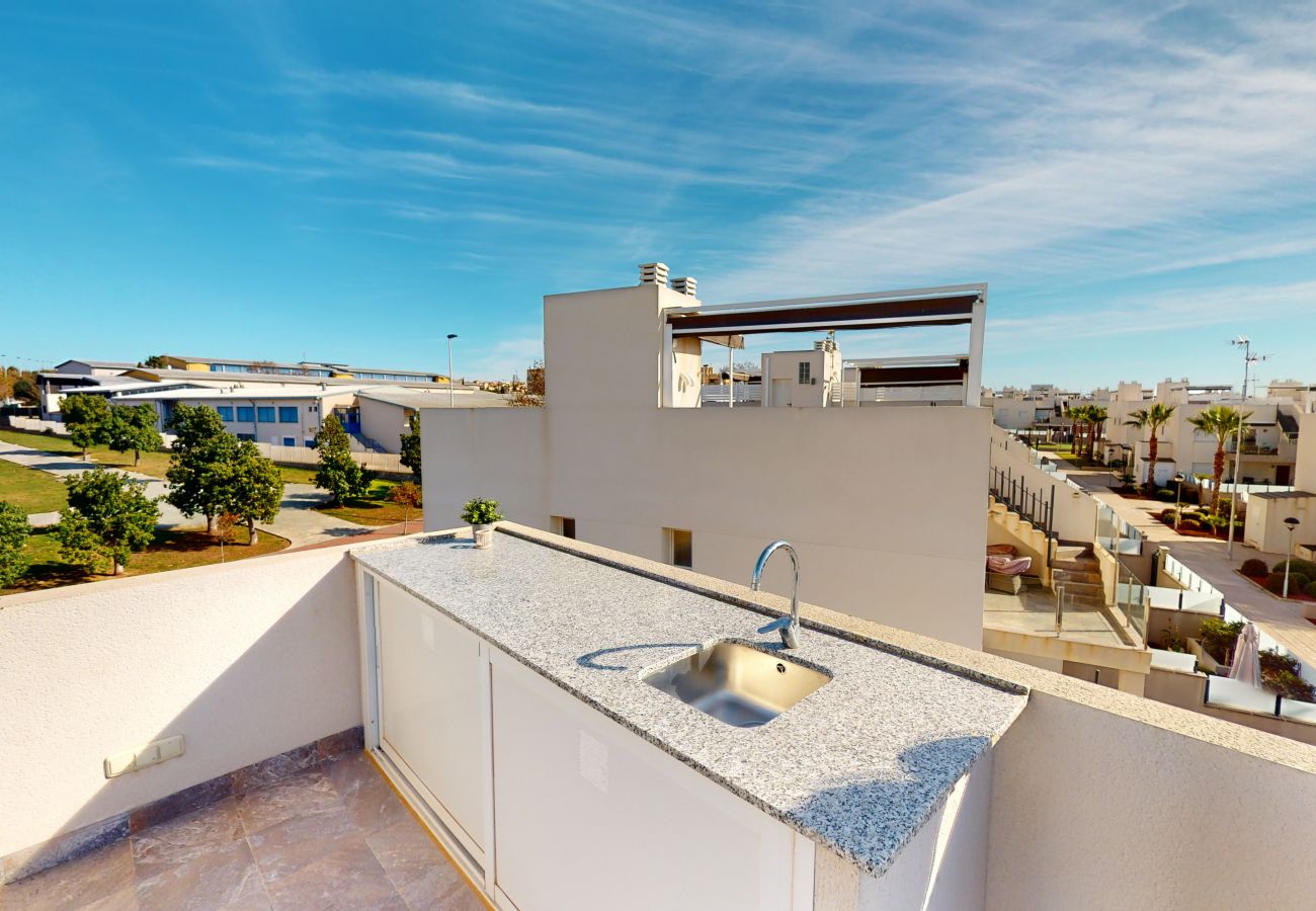 Leilighet i Torrevieja - 3 Bed Aguas Nuevas 196 Top Floor Family Res